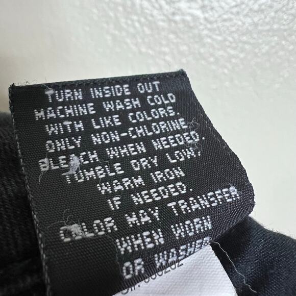 Her Universe Star Wars Jeans 12 Short Black Skinny Mid Rise Patches Darth Vadar - Picture 9 of 9